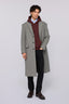 Cappotto spigato in misto lana 1