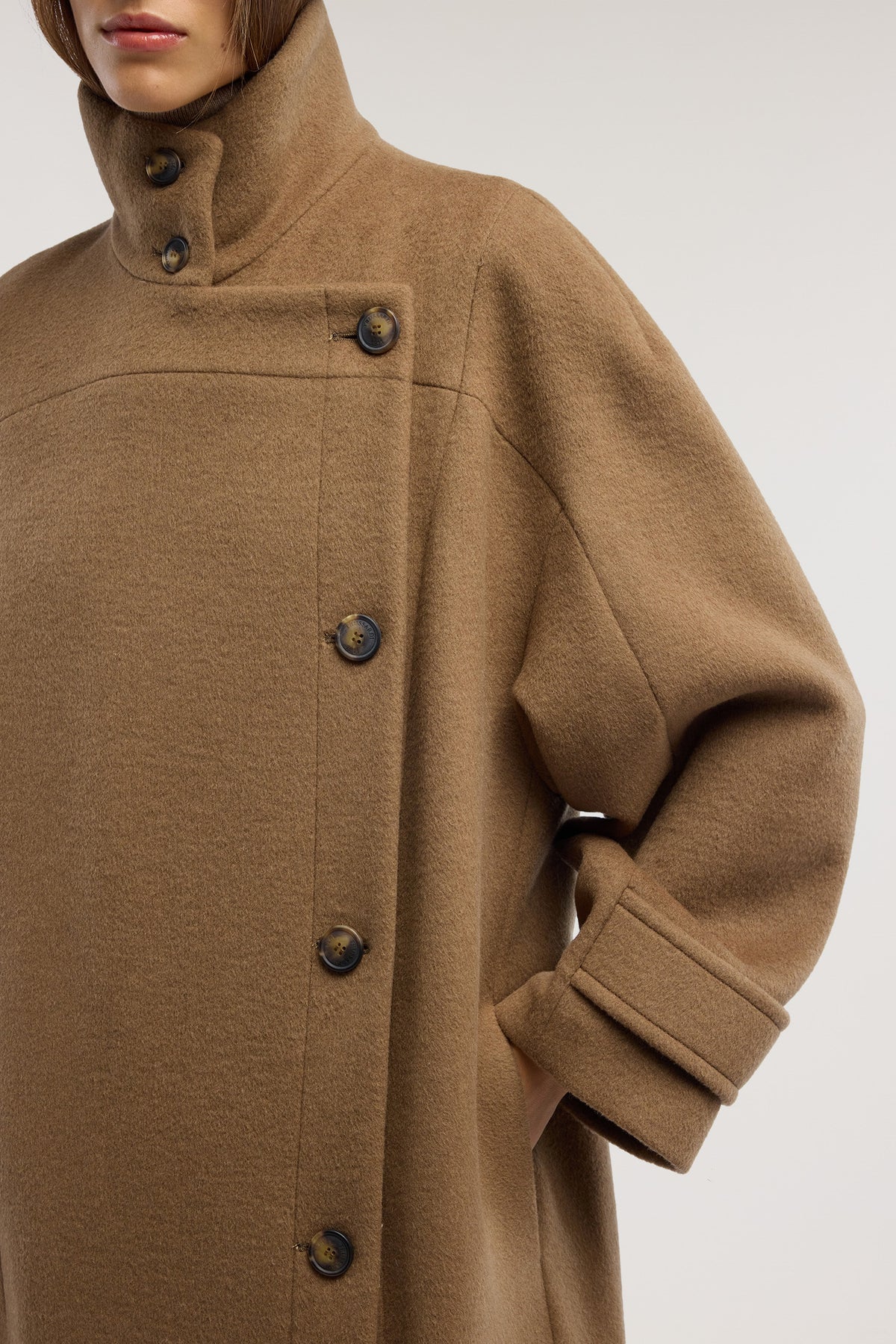 Cappotto over in panno di lana 4|5e724eec74ad8b581edabc818d035adc52cd51de7e61b9b78e47192916bb414b