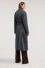 Cappotto in panno double con cintura 3