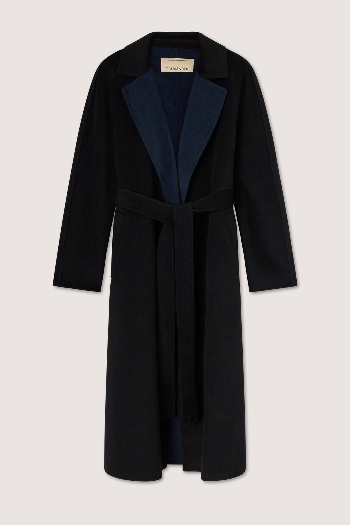 Cappotto in panno double con cintura 5|269d673a632e78bf9071a80440a4ba8b7c33c86270bd0fc6578030930370b0dc
