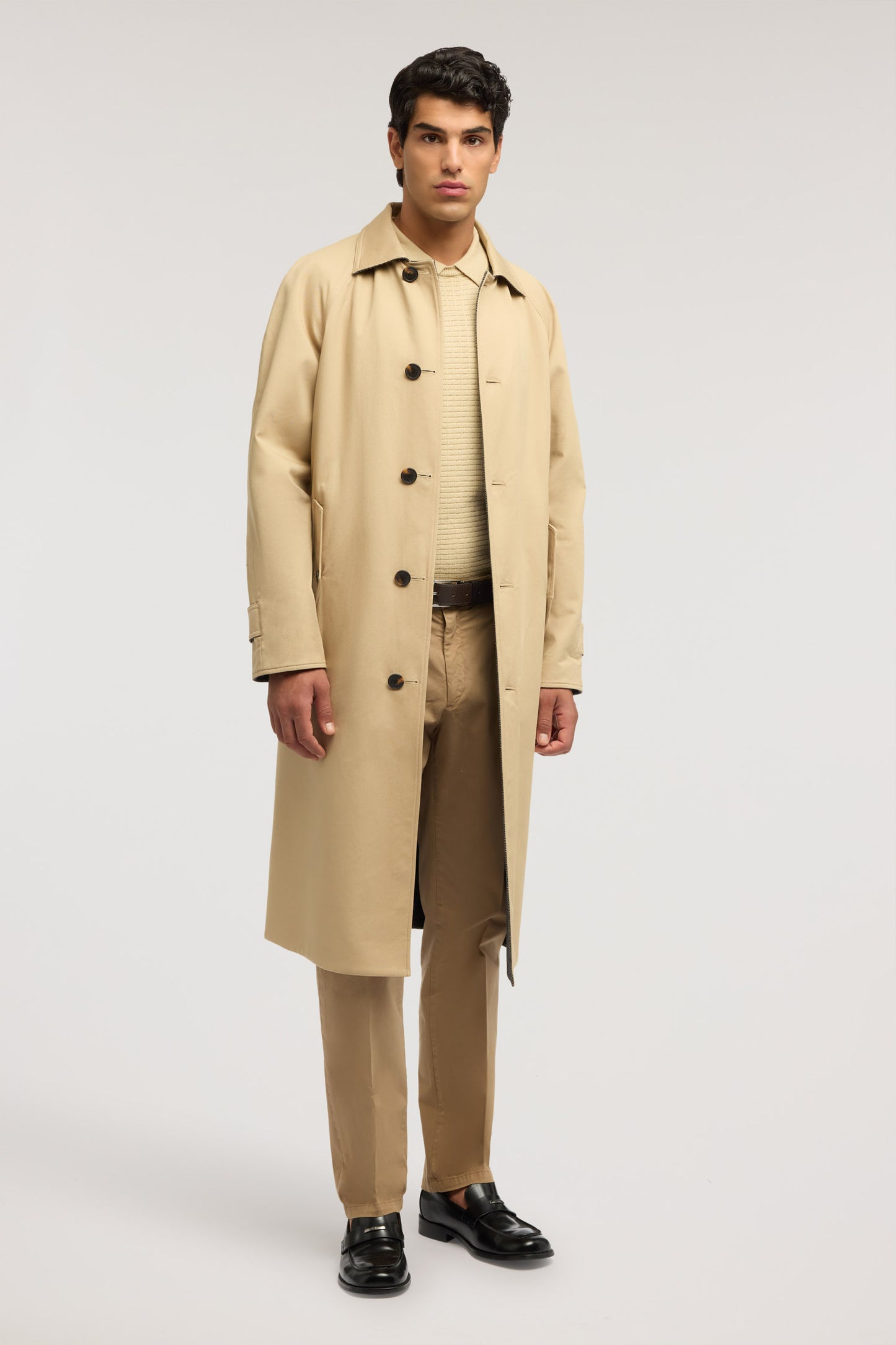 Cappotto reversibile in gabardina  4|c4d1db7127d9214442a13914ecc770c92a1315ff62eca6864b8a3b3aec58995a