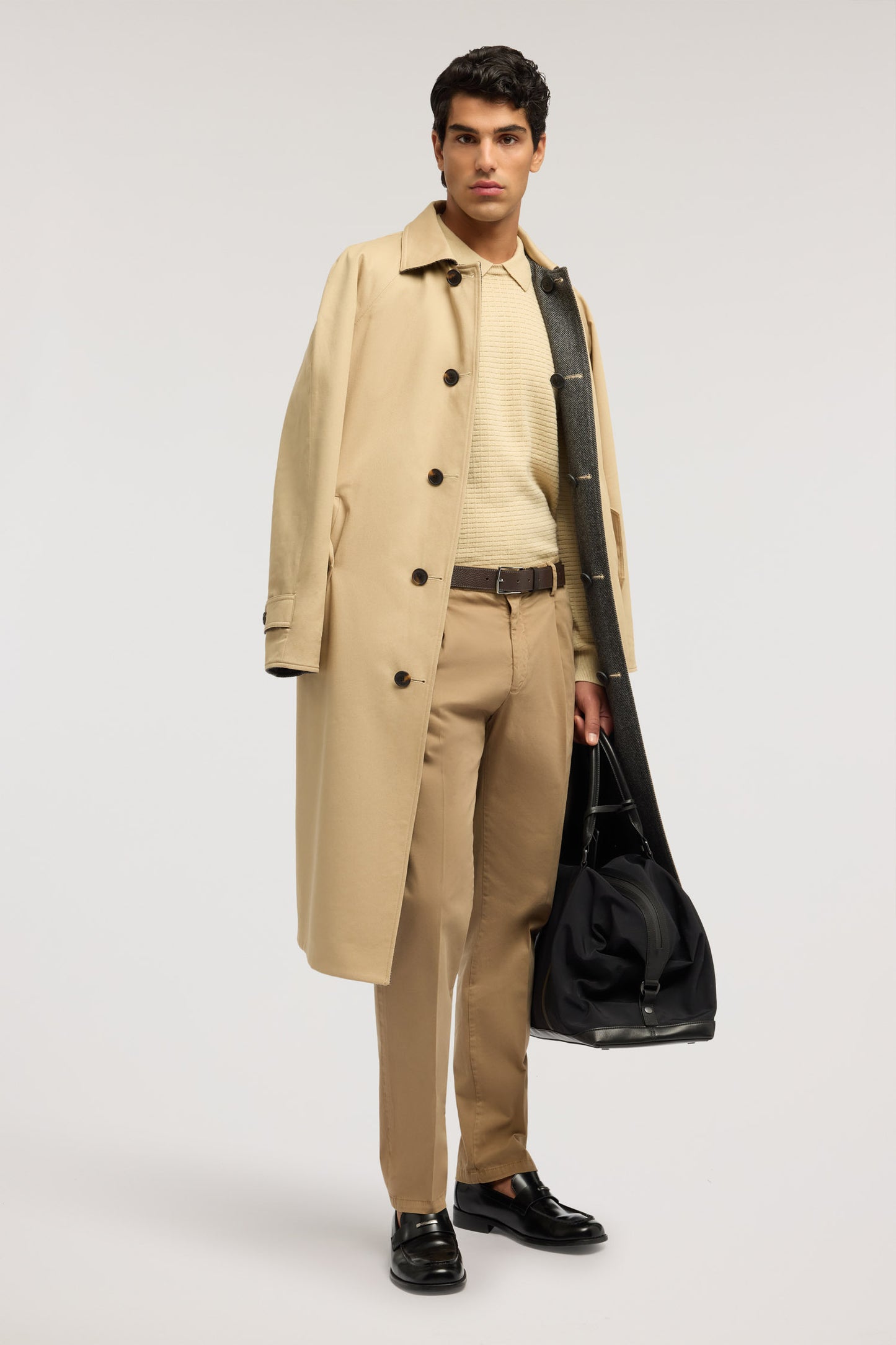 Cappotto reversibile in gabardina  5|4d6a5365b62ca45193ea2452a57f0dea15c44d00ed2e875750869f87992a9617