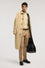 Reversible gabardine coat