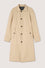 Cappotto reversibile in gabardina 