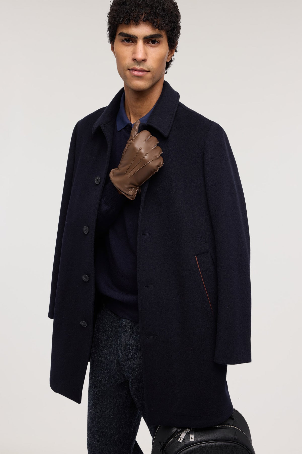 Cappotto collo camicia in lana 2|740384a19016e2178bdeec3e0172f474d7e3e59d981901b6f771bb7211a74bb1