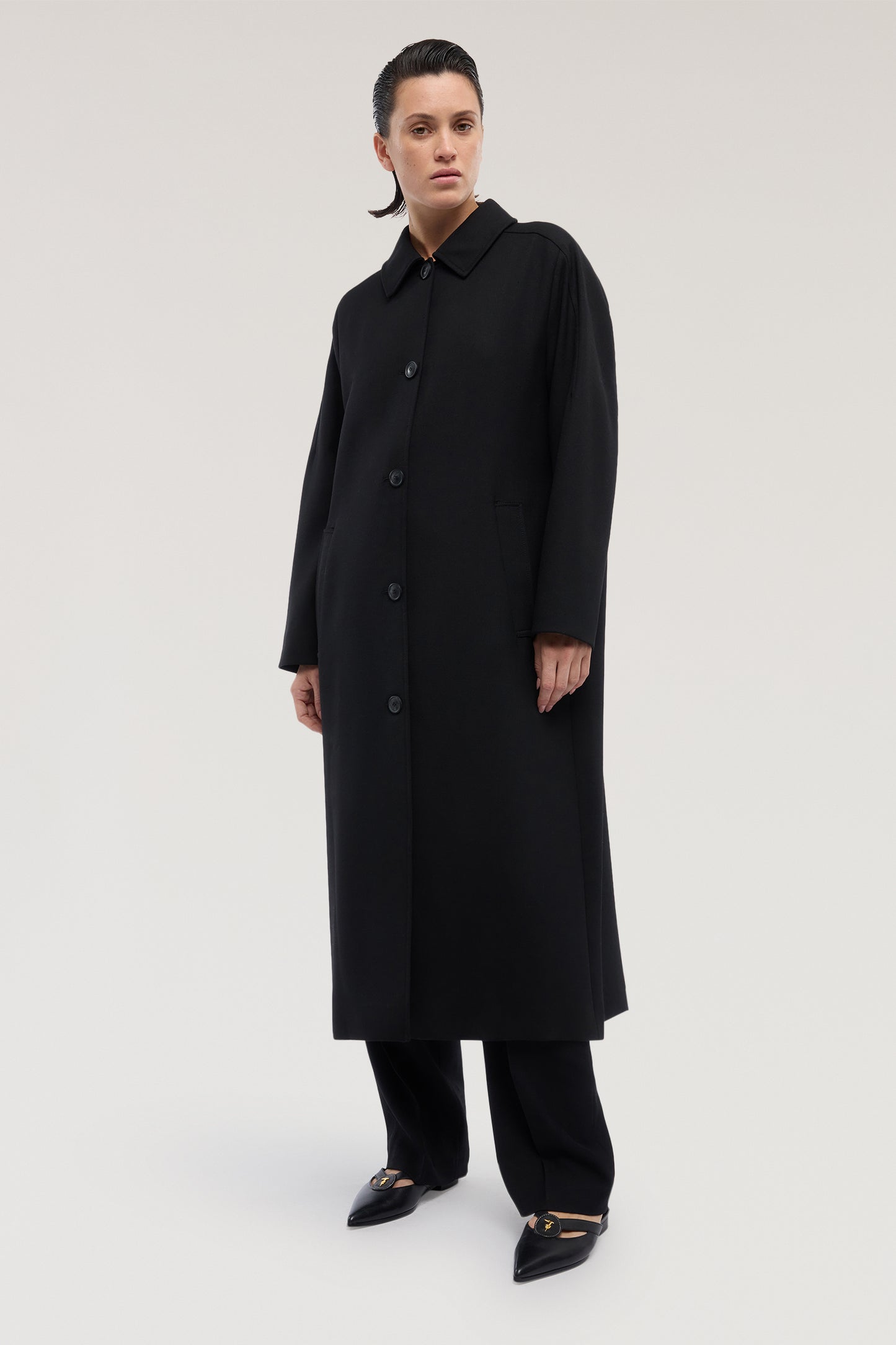 Trench in lana leggera 1|10b30719c9c15fcc0578c82eade637ef5961b6b30dec2e06572dfa77c531cc0c