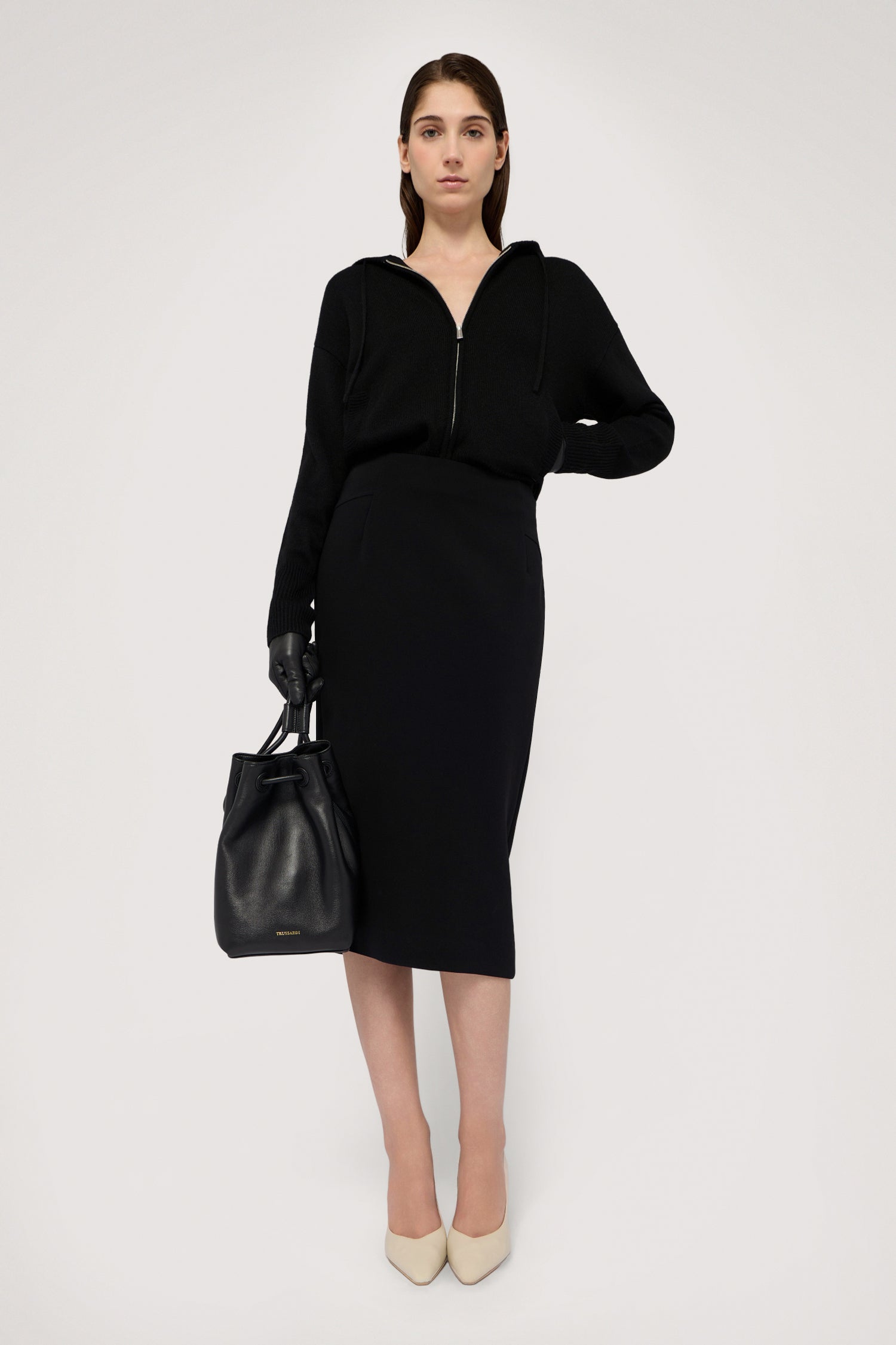 Gonna a tubino midi in cady 4|e21aeb9bf45e6f4e667f04f3616d2baeaca83007d459e459c4c3800928fe740d