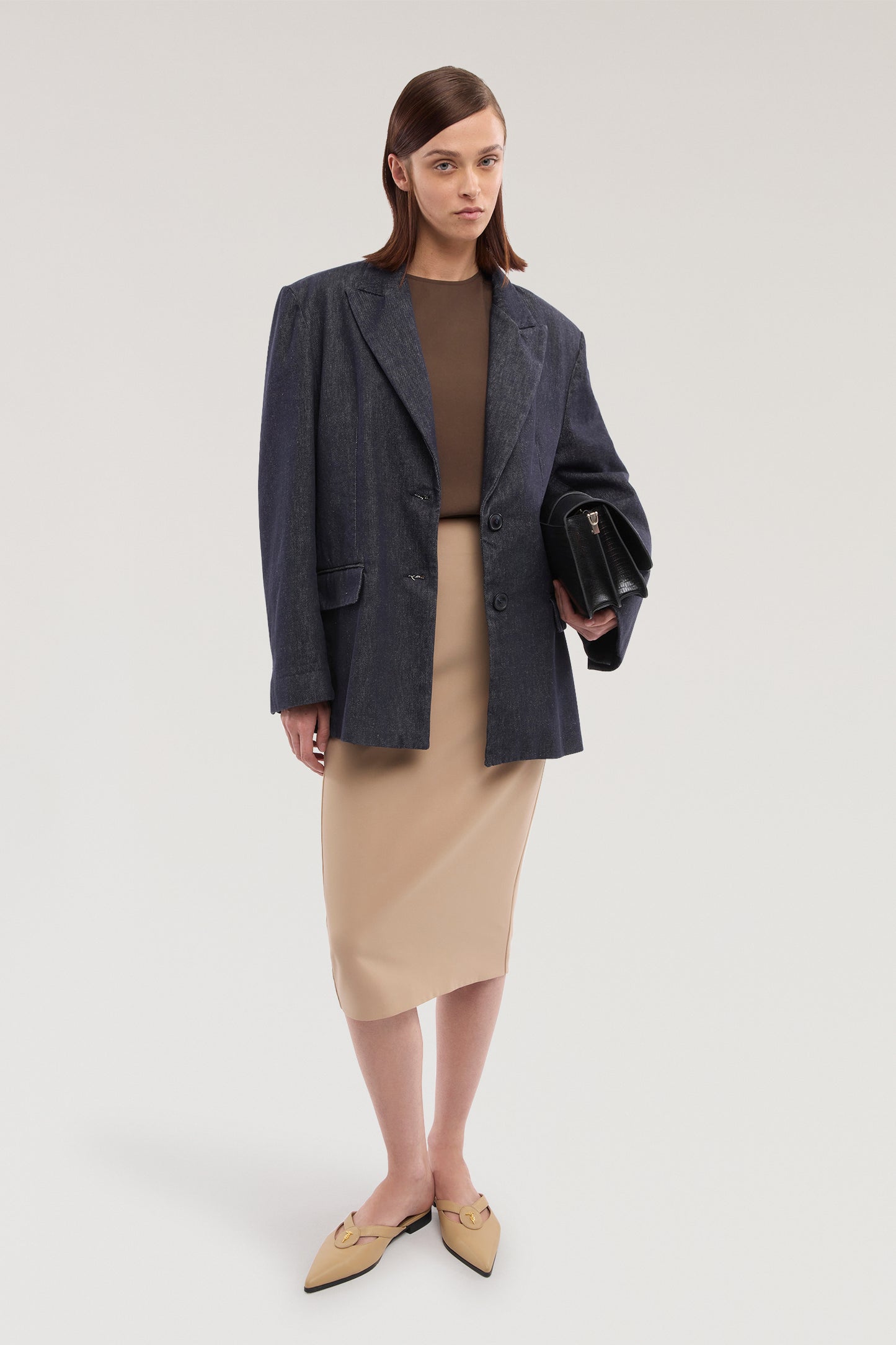 Gonna a tubino midi in cady  4|d5ae14294ba24f01130edc299ce359644abaacae7dcf477ab99d28a712eb55a6