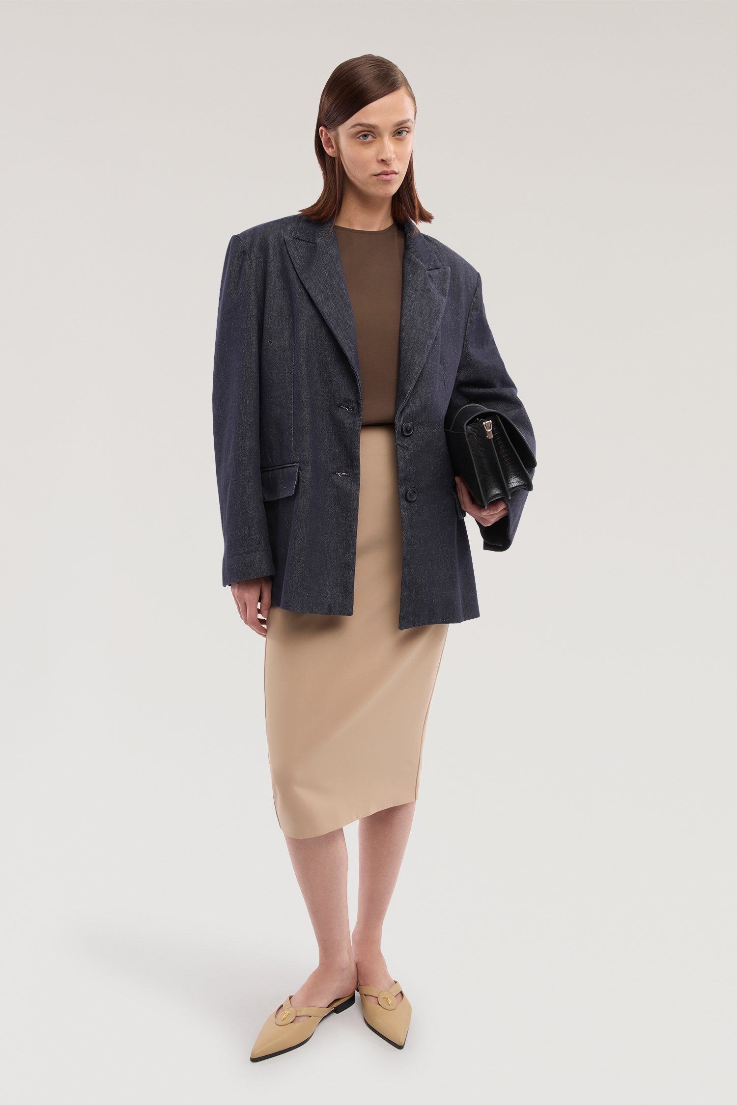 Gonna a tubino midi in cady  4|d5ae14294ba24f01130edc299ce359644abaacae7dcf477ab99d28a712eb55a6