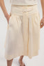 Gonna linea ad A in cotone leggero 3