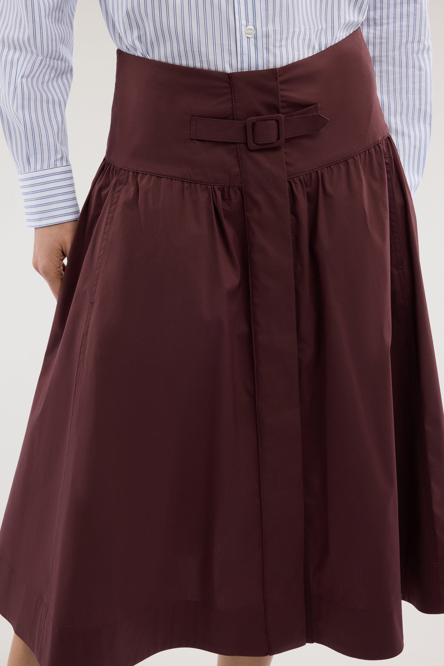 Gonna linea ad A in cotone leggero 3|4306003b24e286a155bd287314265ff05ec1f41db37cd716ae0c598a3d74e3fb