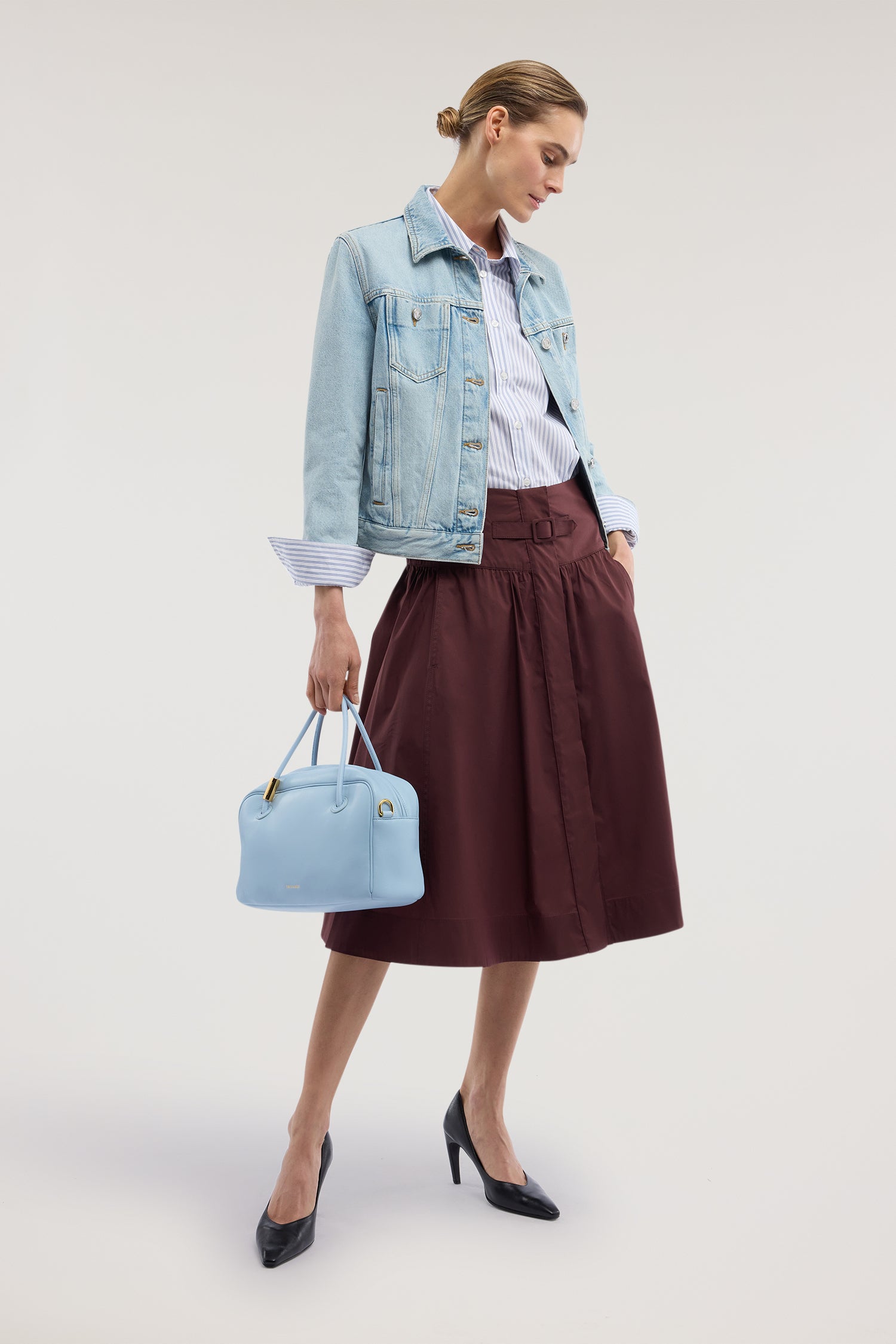 Gonna linea ad A in cotone leggero 4|bfd13c90653f5b83901ede4b52189fe537ddc42967fb6975c16e32f1716c3251