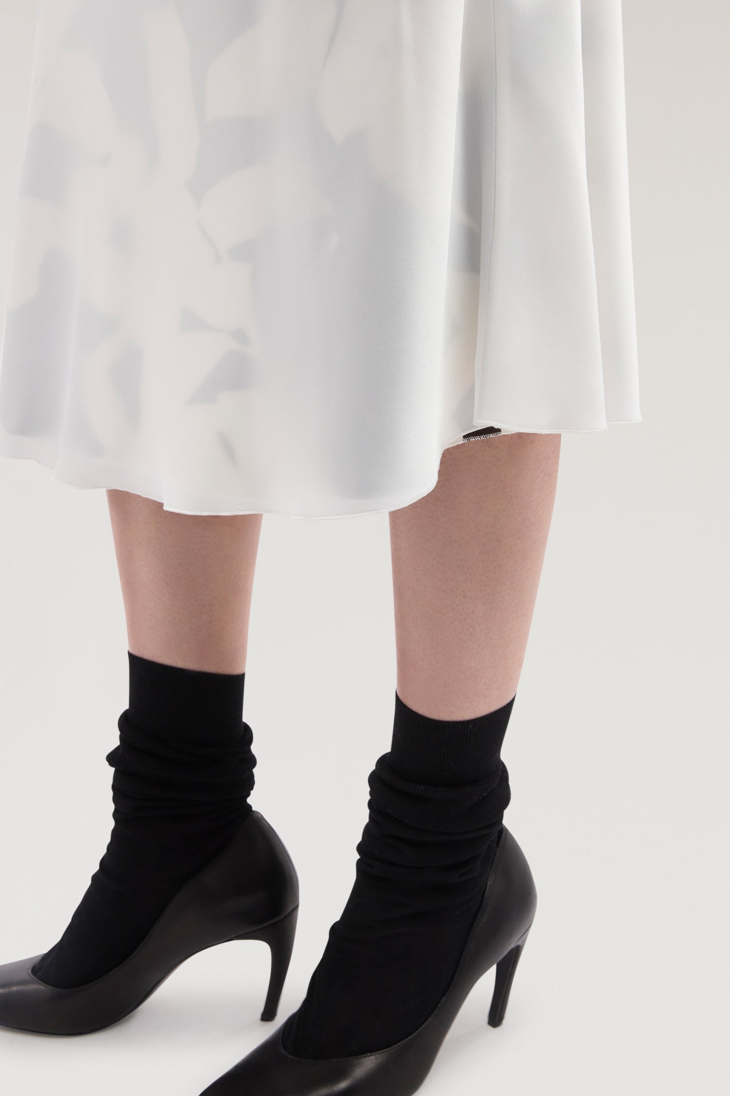 Gonna midi doppio tessuto con stampa 3|6399f61449622eb47fed86115c754409bc46cb6bb5f7b094a9f0281105f3a59d