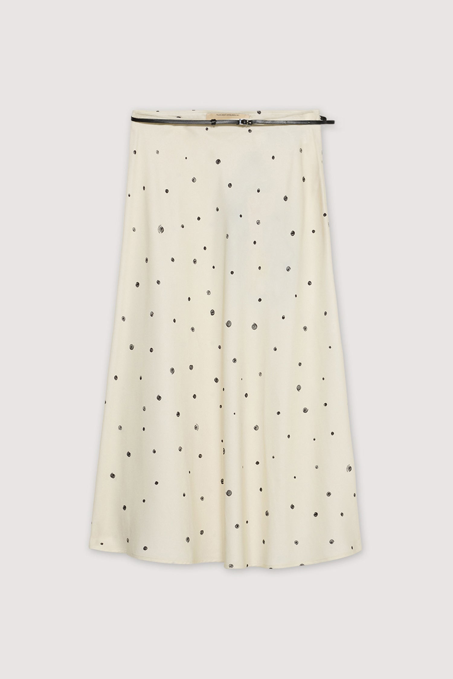 Gonna midi Gentle Pois con cintura in viscosa 1|d1072d8b5342df026b479e395801d656c017588543c7ccb52934eeaf23a7d77d