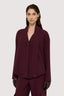 Giacca camicia relaxed fit con sciarpa 1
