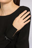 Blusa con scollo a V e fibbie sui polsi 3
