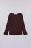 Satin boat neck blouse