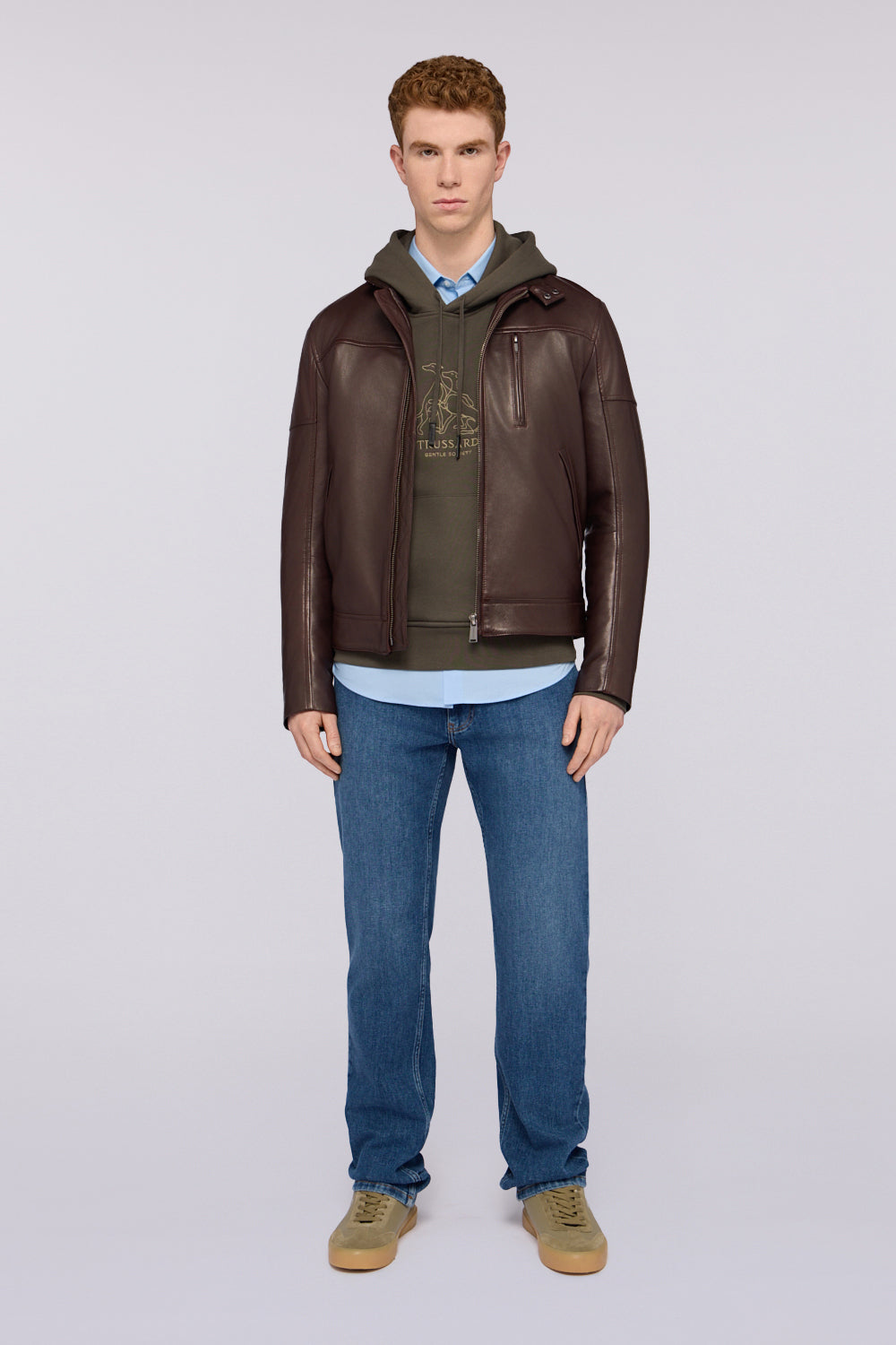 Camicia slim fit in popeline 4|6d5ca6a156ec1af24f57540544f2304ea06b8a76a7c94bc7d890062ff5c5e8c0