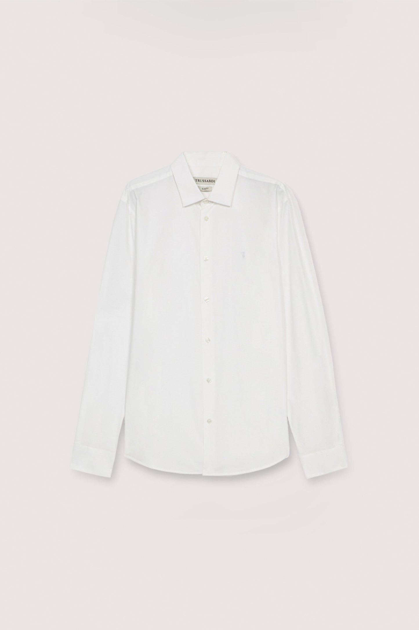 Camicia slim fit in popeline di cotone elasticizzato 5|1949936d508ef67c43338bd7ecb70865d21006b3c91f3faf8888fe79f8a87839