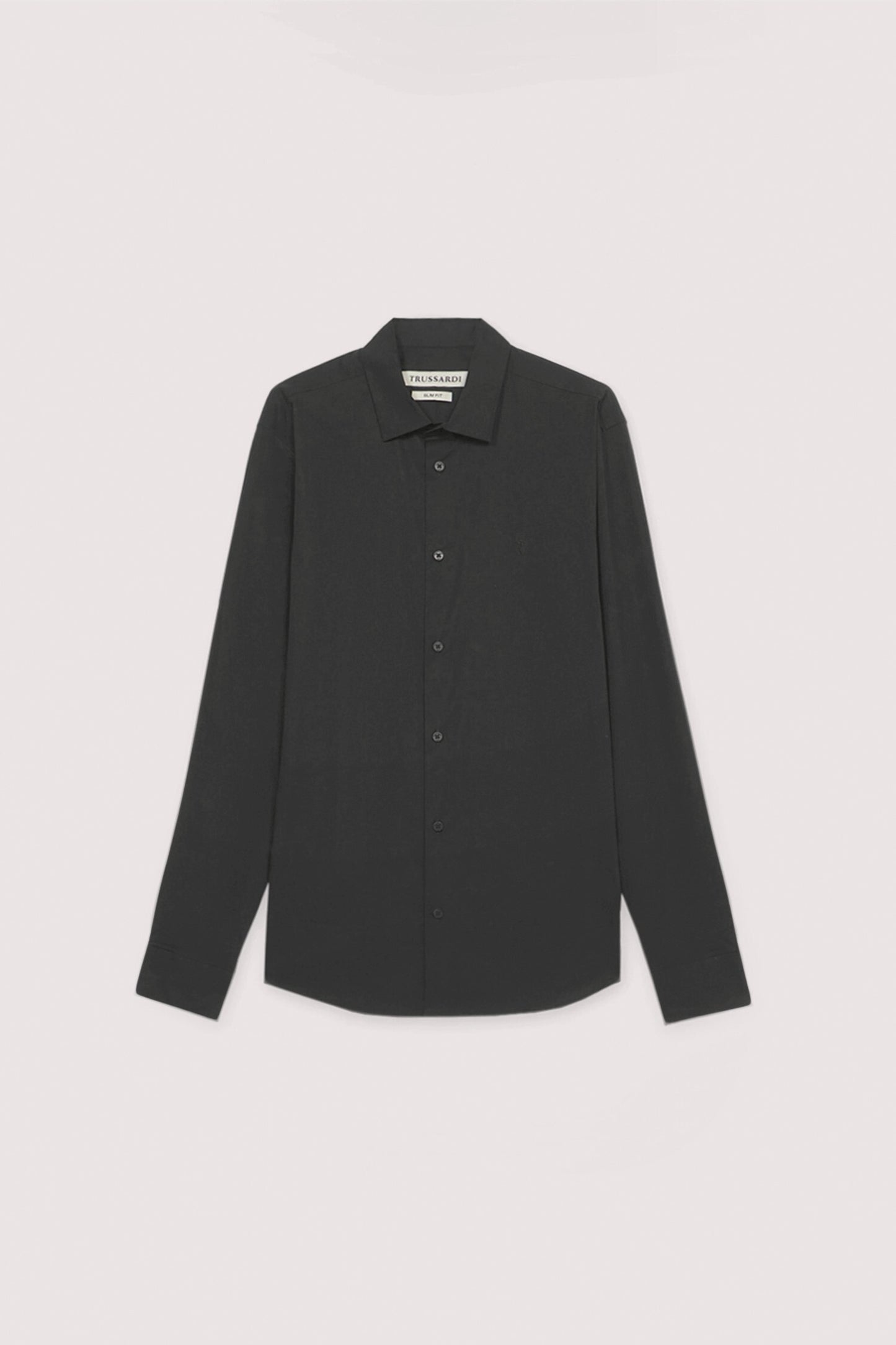 Camicia slim fit in popeline di cotone elasticizzato 5|77a4a70c2181ec74fe539aa4a459b57b3fe77ce188b0d361d5befe1df0141588