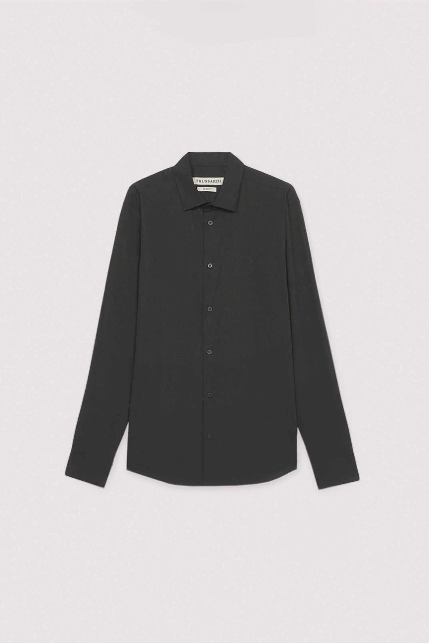 Camicia slim fit in popeline di cotone elasticizzato 5|77a4a70c2181ec74fe539aa4a459b57b3fe77ce188b0d361d5befe1df0141588