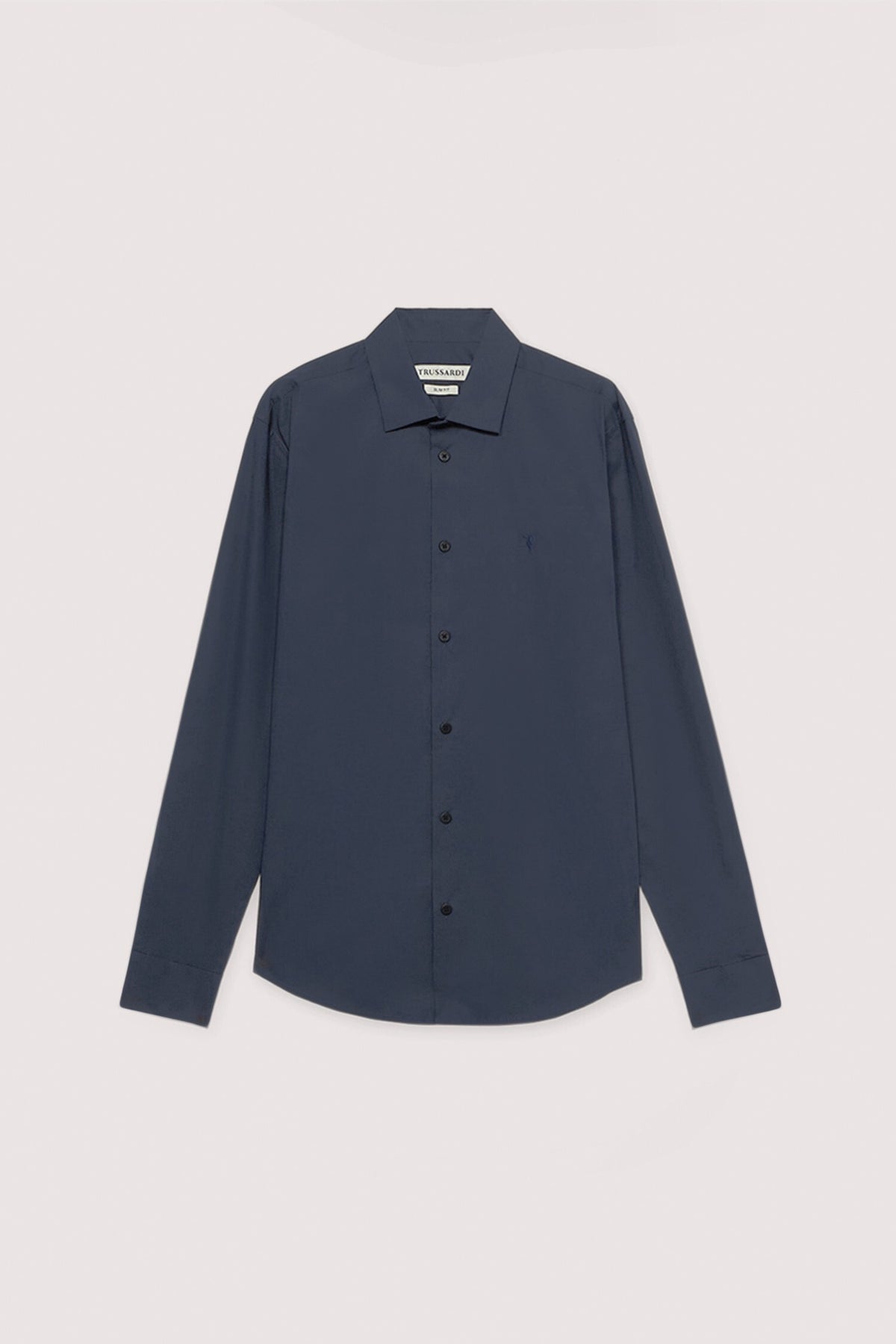 Camicia slim fit in popeline 1|f86a21467a89d153c2eb6929dd5092828b6f2ae6dff55465d8dd9f03eb7722b4