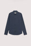 Camicia slim fit in popeline di cotone elasticizzato 5