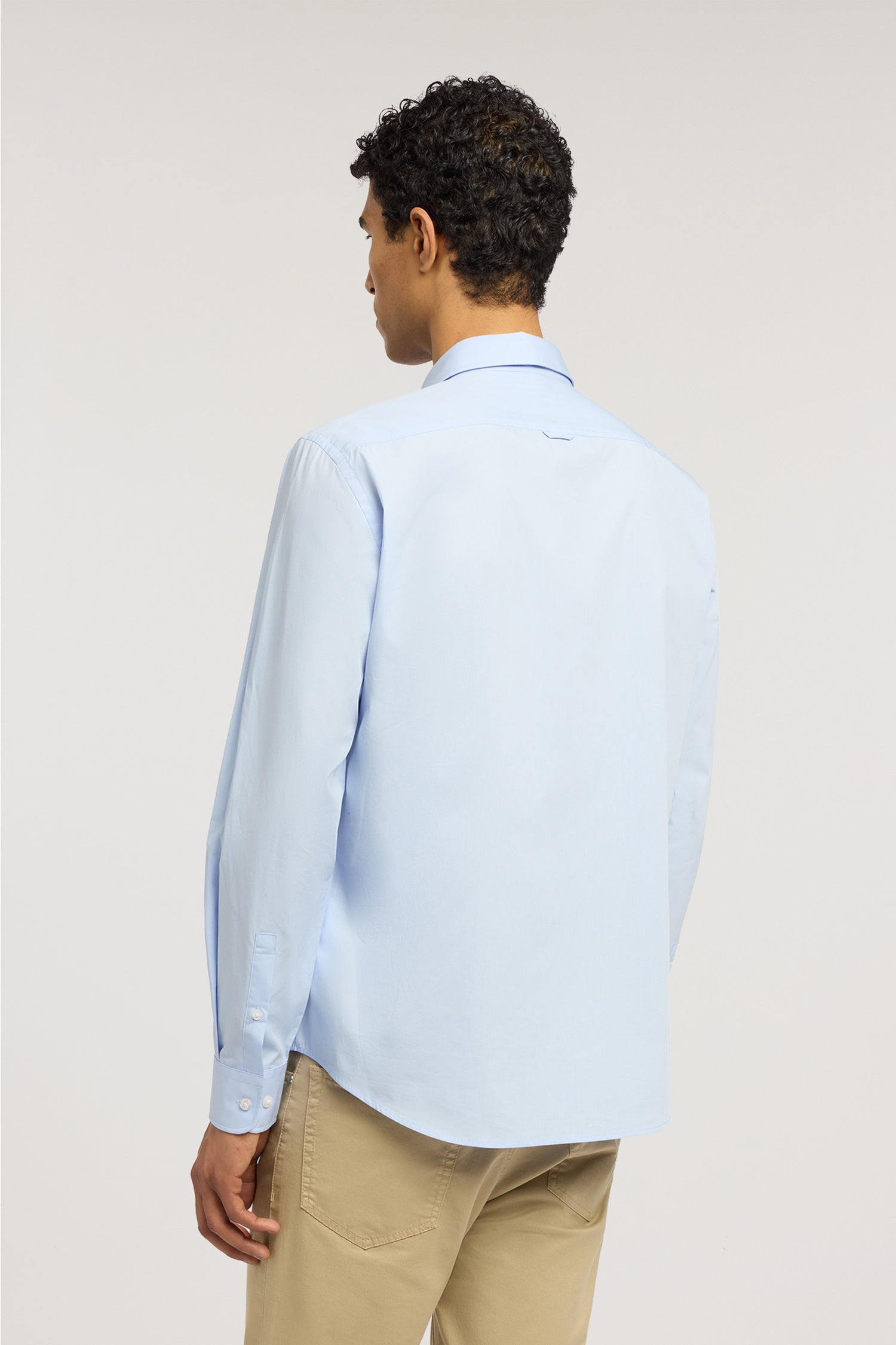 Camicia regular fit in popeline 2|419356d32e6756449ce8d9dfd41e7b22b02f73127dfde0b1346daefeff2b037a