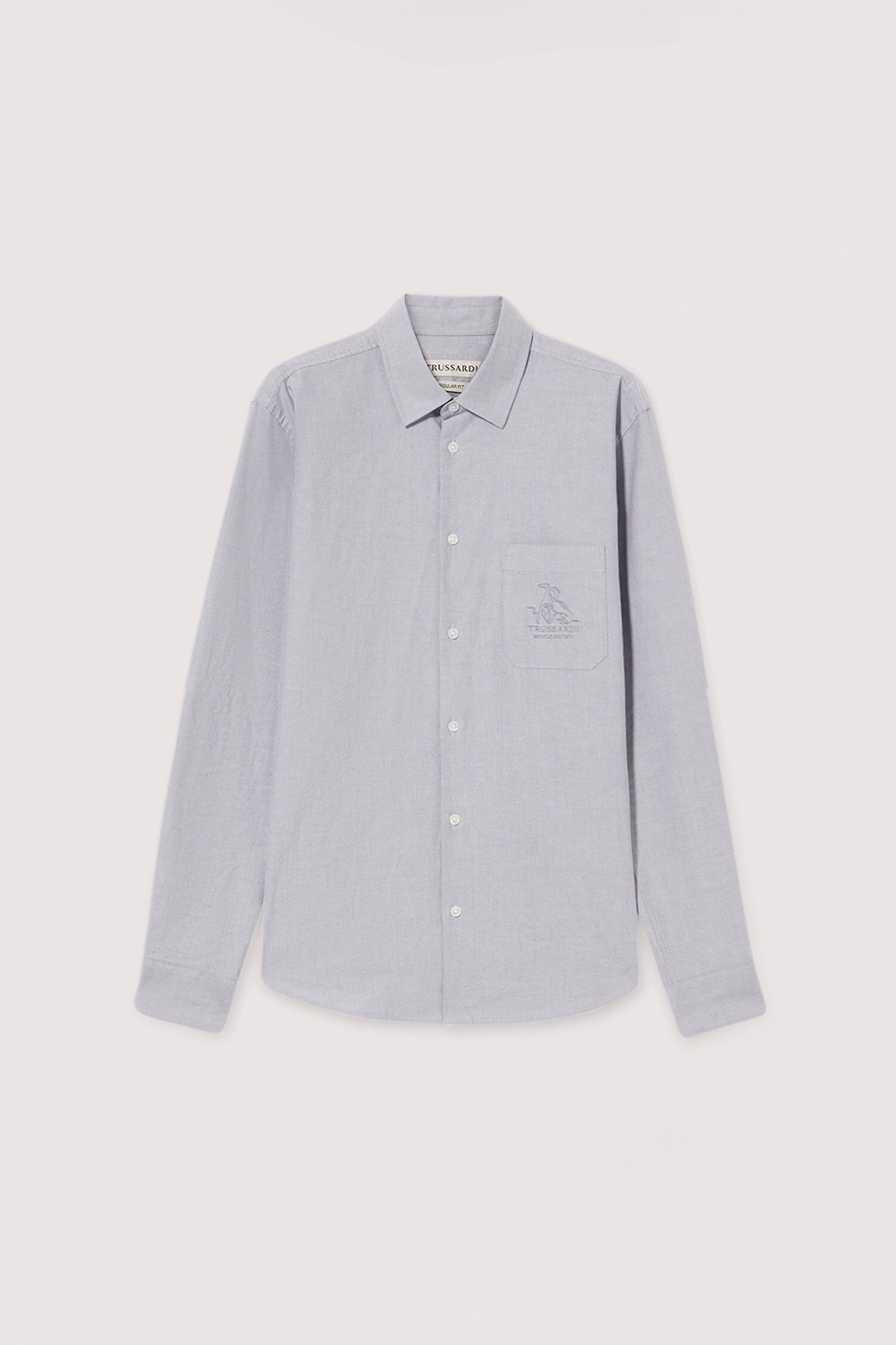 Camicia regular fit in oxford con ricamo Gentle Society 5|b93369bf5426f82452a3cf4dc8ed385a287b145cfd39d8d9a6d4fbcea25ea377