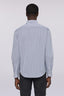Camicia regular fit in popeline a righe 2