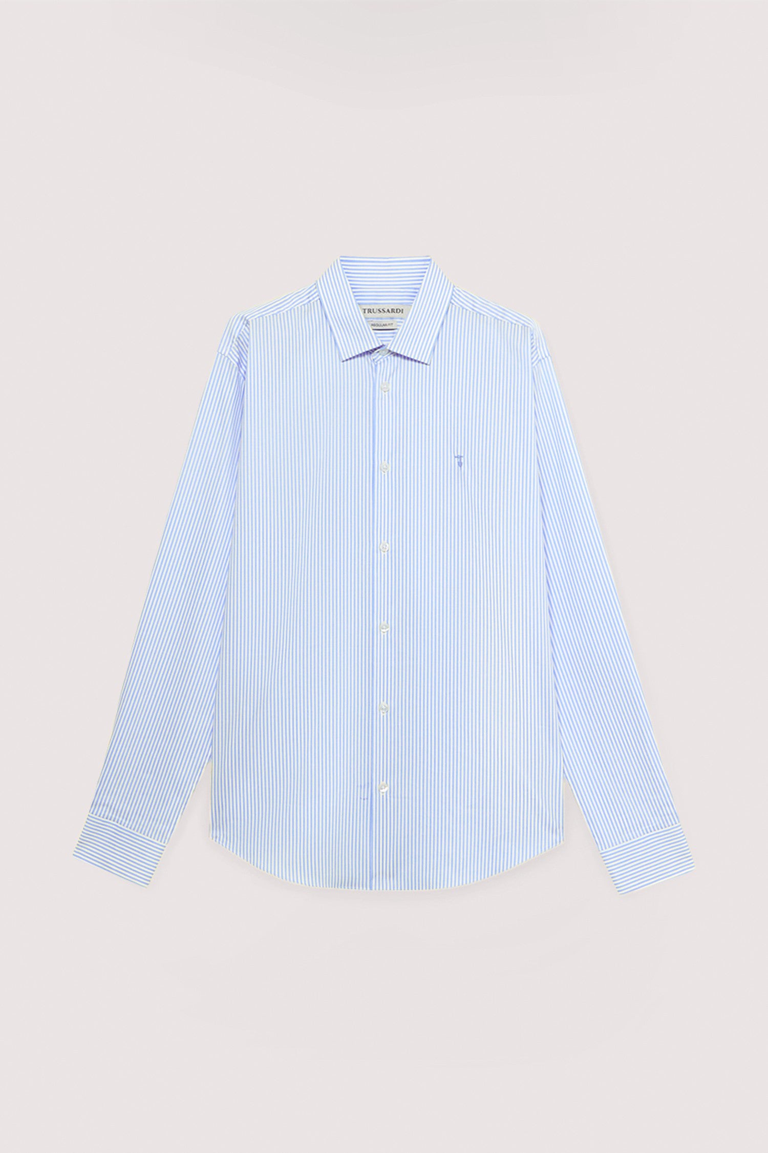 Camicia regular fit in popeline a righe 5|c0dc2cc121f6b62110158a60aea5afe54ddaa5ce571caa54b58811d87c44f06f