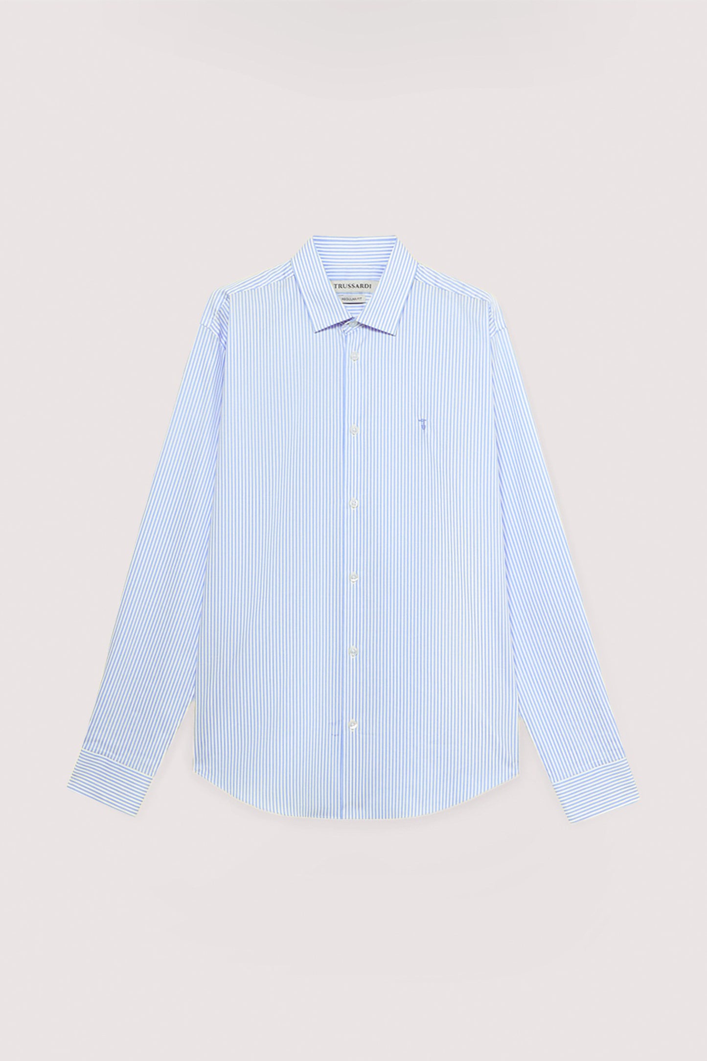 Camicia regular fit in popeline a righe 5|c0dc2cc121f6b62110158a60aea5afe54ddaa5ce571caa54b58811d87c44f06f