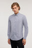 Camicia regular fit in popeline a righe 5