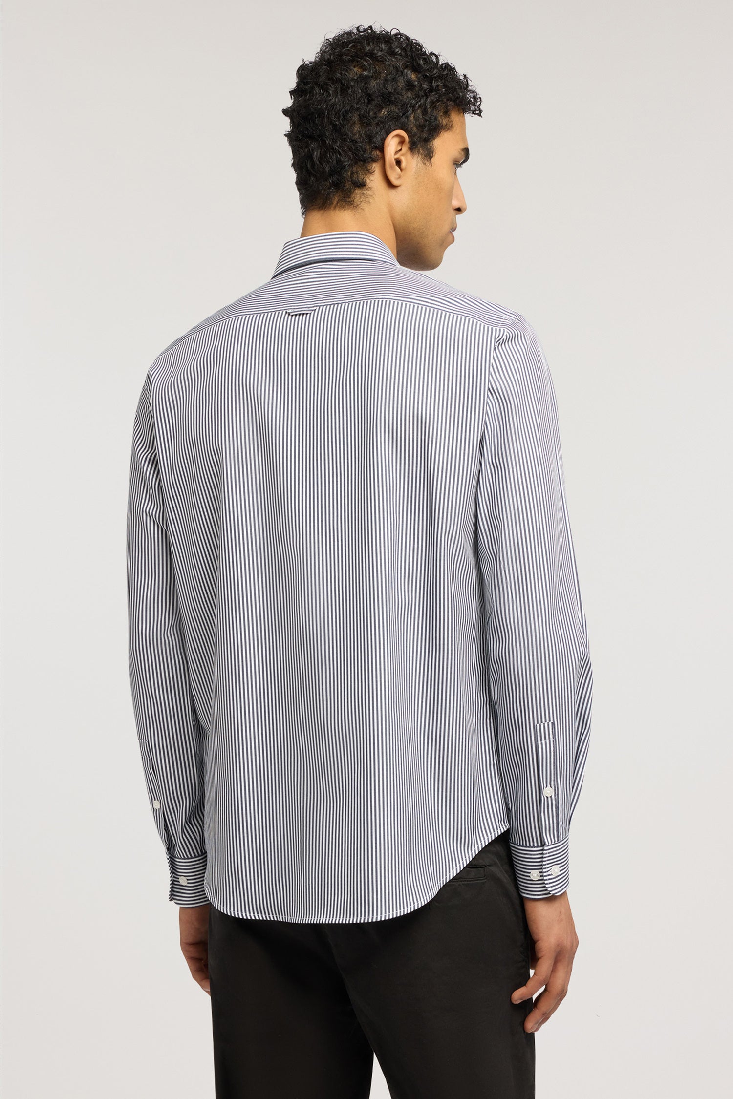 Camicia regular fit in popeline a righe 2|9c8e2c2f6c7f4328f02b003040d6c8aa49af42faa45f9644c3b2f18e43904e4d