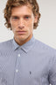 Camicia regular fit in popeline a righe 2