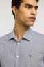 Camicia regular fit in popeline a righe 3