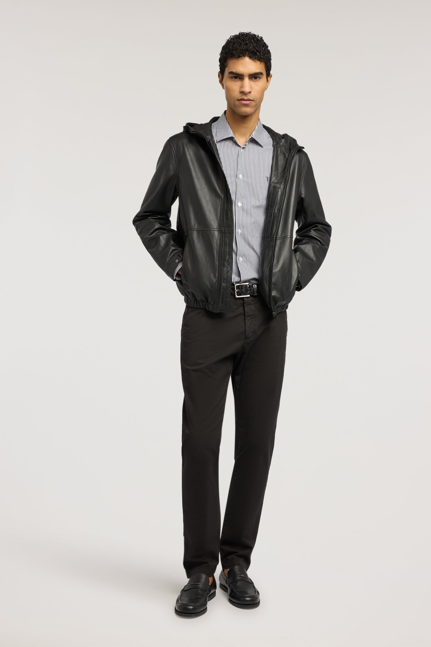 Camicia regular fit in popeline a righe 4|1f761ddbcd061399224af5ae36e100febc6256aa20339980d4b03d96e6c29606