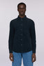 Camicia regular fit in velluto corduroy 1