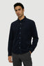 Camicia regular fit in velluto corduroy 1