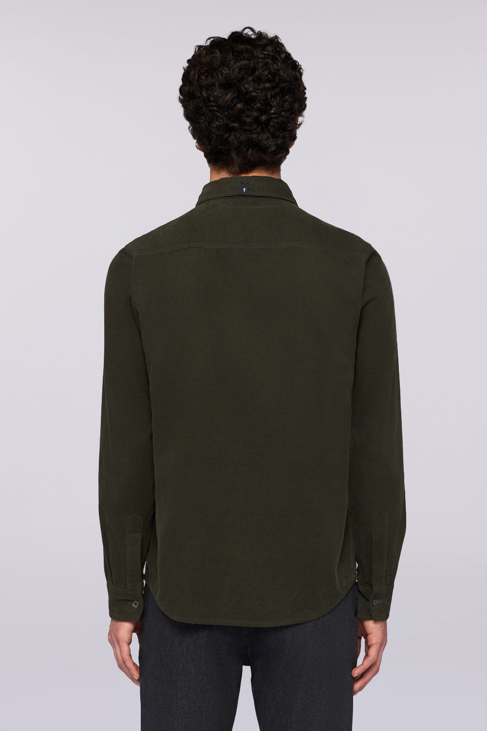 Camicia regular fit in velluto corduroy 2|dca20003e72f24345b3cfbd0ae4cd2b2c0b3ef1303b51218c8eb84999f486b00