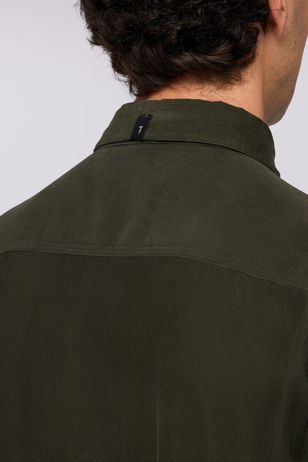 Camicia regular fit in velluto corduroy 3|be3f5f9b9bce898f20a3fffa2feb8e8abe79da926c7423fd004fac19bbc5f3f4