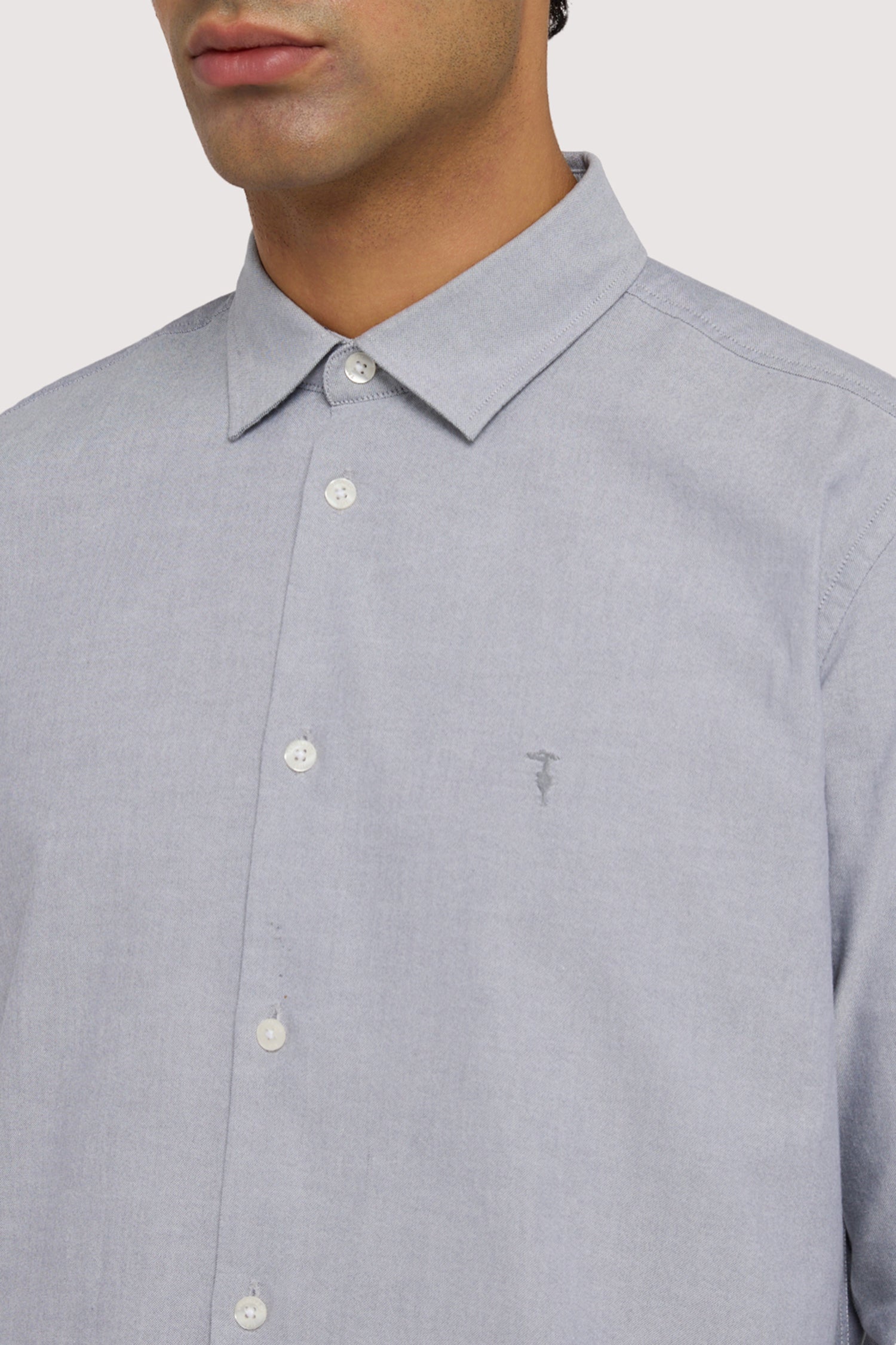 Camicia regular fit in oxford di cotone 3|2605afe382e7f0a0509d1d63bc0795c4a333b3f09f8fea8054aad1204ed4e215