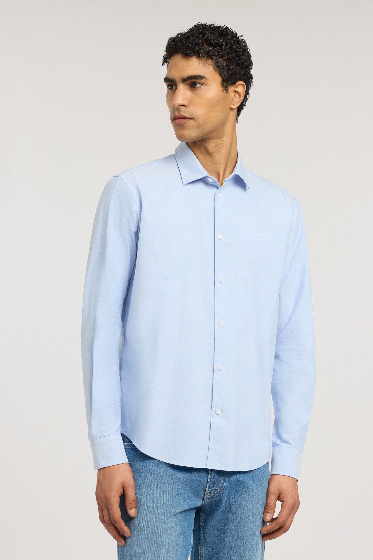 Camicia regular fit in oxford di cotone 2|d2e34e247f8355a0cb0e63dc21d7ce63a6f2ce9d1623e45715f015ac7730d09b