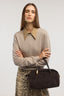 Camicia in chiffon con bottone gioiello 4