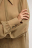 Camicia in chiffon con bottone gioiello 3