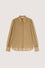 Chiffon shirt with jewel button