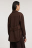 Camicia con martingala in frescolana 2