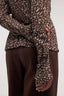 Camicia con stampa e sciarpina al collo 5