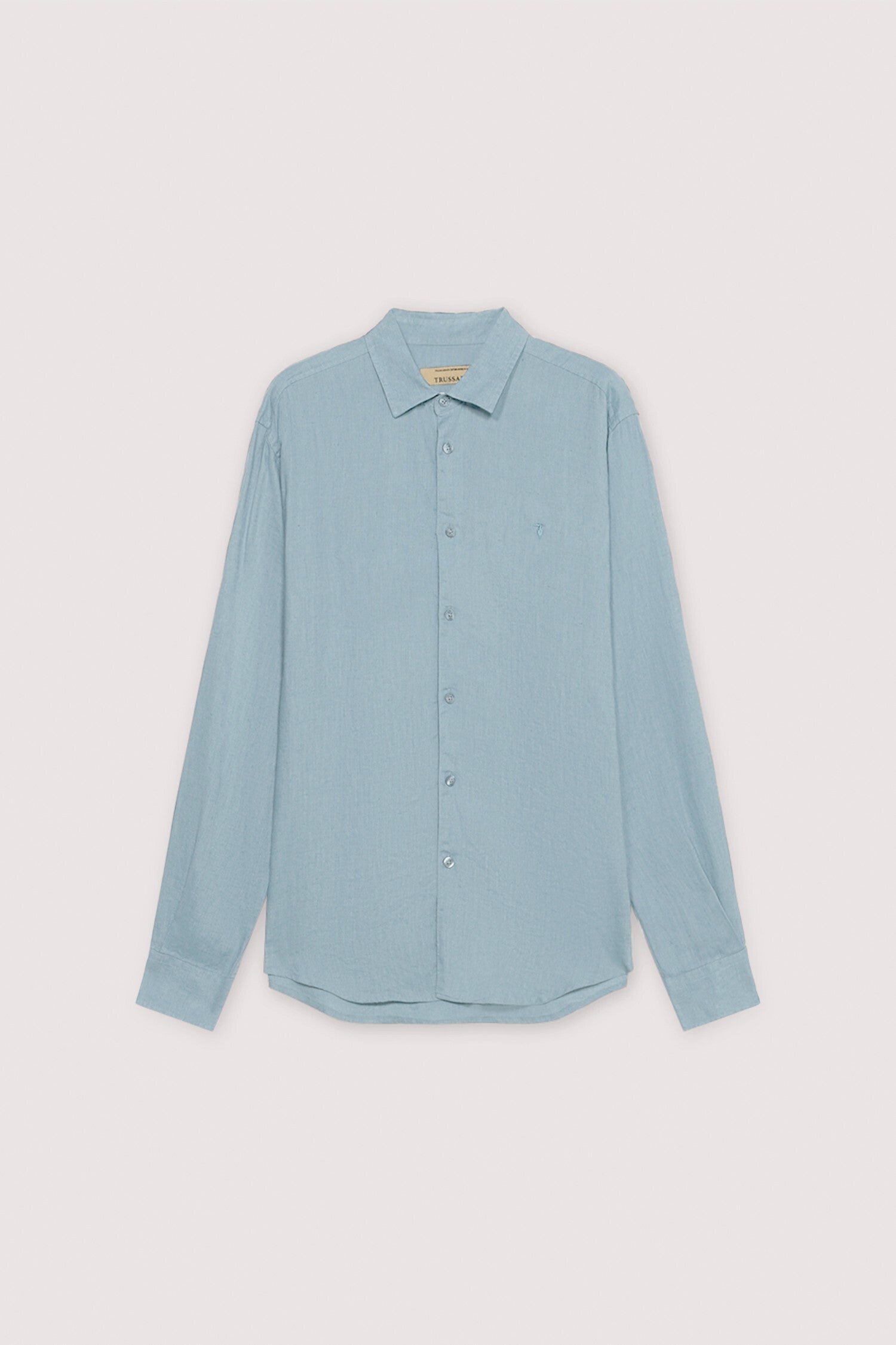 Camicia regular fit in lino 5|55e011647a0c23138c10d42af0c82d686a366537a647109773cdcb30c273bcbe