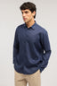 Camicia regular fit in lino 1
